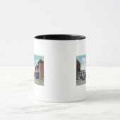 Western Uitzicht uit Main StreetVisalia, CA Mok (Midden)