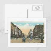 Western Uitzicht van Court Street Briefkaart (Voorkant / Achterkant)