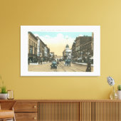 Western Uitzicht van Court Street Canvas Afdruk (Insitu (Woonkamer))