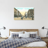 Western Uitzicht van Court Street Canvas Afdruk (Insitu (Slaapkamer))