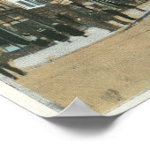 Western Uitzicht van Court Street Poster (Hoek)