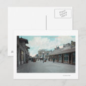 Western Uitzicht van de Beach PikeLong, CA Briefkaart (Voorkant / Achterkant)