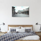 Western Uitzicht van de Beach PikeLong, CA Canvas Afdruk (Insitu (Slaapkamer))