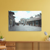 Western Uitzicht van de Beach PikeLong, CA Canvas Afdruk (Insitu (Woonkamer))