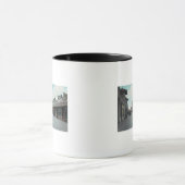 Western Uitzicht van de Beach PikeLong, CA Mok (Midden)