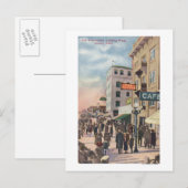 Western Uitzicht van de Promenade Briefkaart (Voorkant / Achterkant)