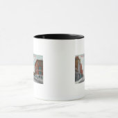 Western Uitzicht van Granite StreetButte, MT Mok (Midden)