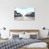 Western Uitzicht van Heron Street van Bridge Canvas Afdruk (Insitu (Slaapkamer))
