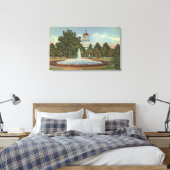 Western Uitzicht van het staatskapitaal Canvas Afdruk (Insitu (Slaapkamer))