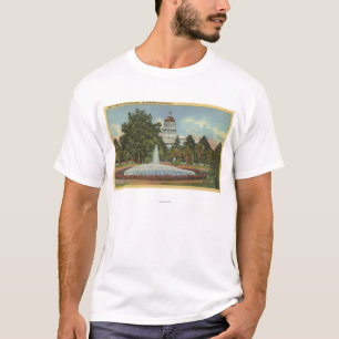 Western Uitzicht van het staatskapitaal T-shirt