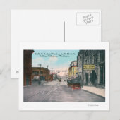 Western Uitzicht van Holly Street van YMCA Bldg Briefkaart (Voorkant / Achterkant)