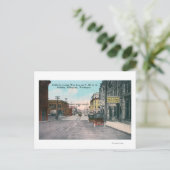 Western Uitzicht van Holly Street van YMCA Bldg Briefkaart (Staand voorkant)