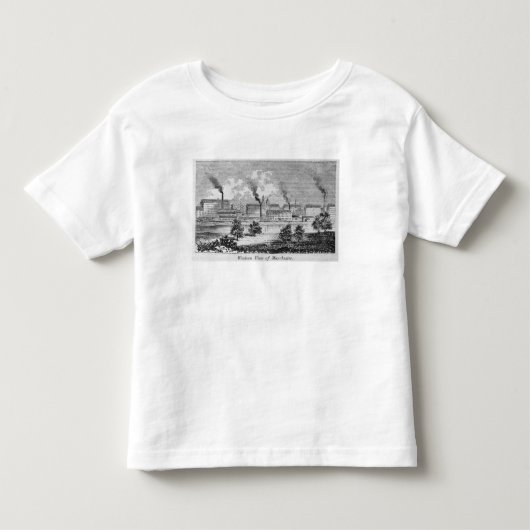 Western Uitzicht van Manchester Kinder Shirts (Voorkant)