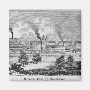 Western Uitzicht van Manchester Magneet