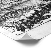 Western Uitzicht van Manchester Poster (Hoek)