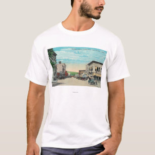 Western Uitzicht van Sherman Avenue T-shirt