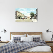 Western Uitzicht van State Street Canvas Afdruk (Insitu (Slaapkamer))