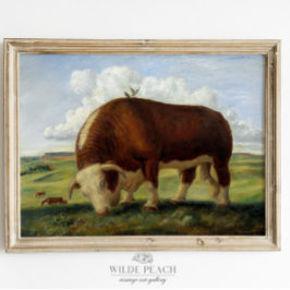 Western vee Schilderen Poster