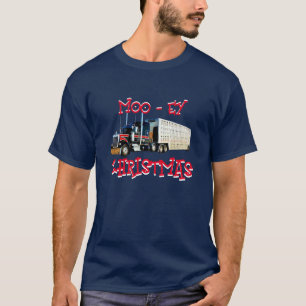 Western vee transporteur vrachtwagen aanhanger ker t-shirt