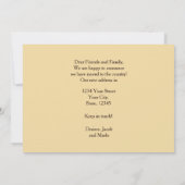 Western Verplaatsend Nieuw Adres Funny Rustic Wago Aankondiging (Achterkant)