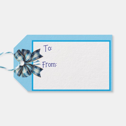  Western vervoer Cadeaulabel (Achterkant Horizontaal)