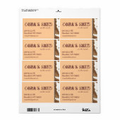 Western verzendlabel (Full Sheet)