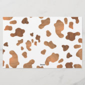 Western Vrijgezellenfeest advies en wensen Briefpapier (Achterkant)