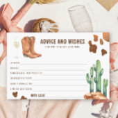 Western Vrijgezellenfeest advies en wensen Briefpapier