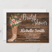 Western Vrijgezellenfeest voor Roetlandenbridal Kaart (Voorkant)