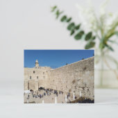 Western Wall, Israel Briefkaart (Staand voorkant)