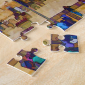 Western Wall (Wall of Sorrow) in Jerusalem Legpuzzel (Zijkant)