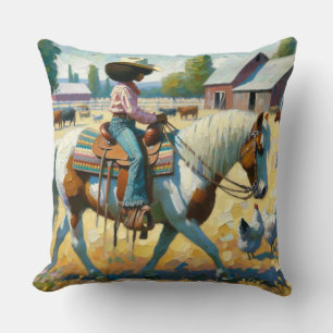 Western Wanderlust kussen