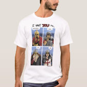 Western Warrior Grid T-shirt (Voorkant)