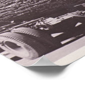 Western Washington Fir Log circa 1940 Poster (Hoek)