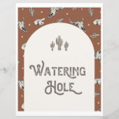 Western watergatteken (Voorkant)