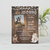 Western We doen nog steeds Country Wedding Jubileu Kaart (Staand voorkant)