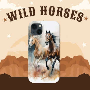 Western Wild Horse iPhone / iPad hoesje