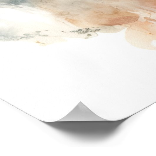 Western wild paard poster (Hoek)