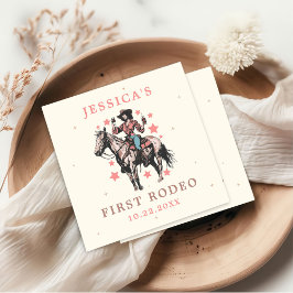 Western Wild West Country Cowgirl Verjaardagsfeest Servet