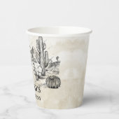  Western Wild West Cowboy Verjaardagsfeest Papieren Bekers (Links)