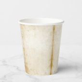 Western Wild West Cowboy Verjaardagsfeestje Papier Papieren Bekers (Achterkant)