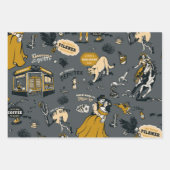  Western Wild West Yellowstone Cowboy Gift Inpakpapier Vel (Voorkant)