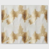 Western witgoud Koeienhuid Cadeaupapier (Vlak)