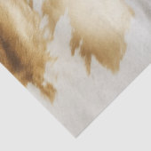Western witgoud Koeienhuid Tissuepapier (Detail)