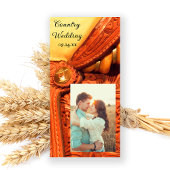 Western Zaddle Country Wedding Save the Date