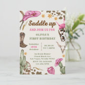 Western zadel omhoog en kom met ons mee voor de ve kaart (Staand voorkant)