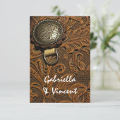 Western zadelhuwelijk / aankondiging van de opvolg (Staand voorkant)