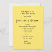 Western zadelland bruiloft repetitie binnenste kaart (Achterkant)