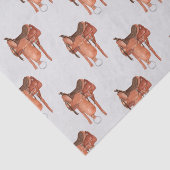 Western zadelpatroon tissuepapier (Detail)