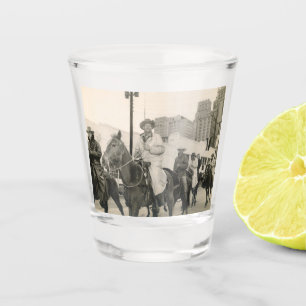 Western zout grasspoor Ride Houston Rodeo Parade Shot Glas